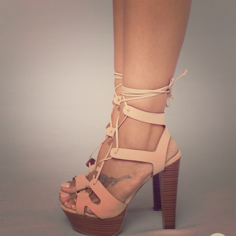 nude heels